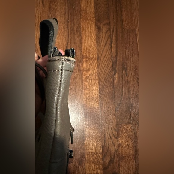 Botkier Noho Gray Leather Backpack - Picture 6 of 10